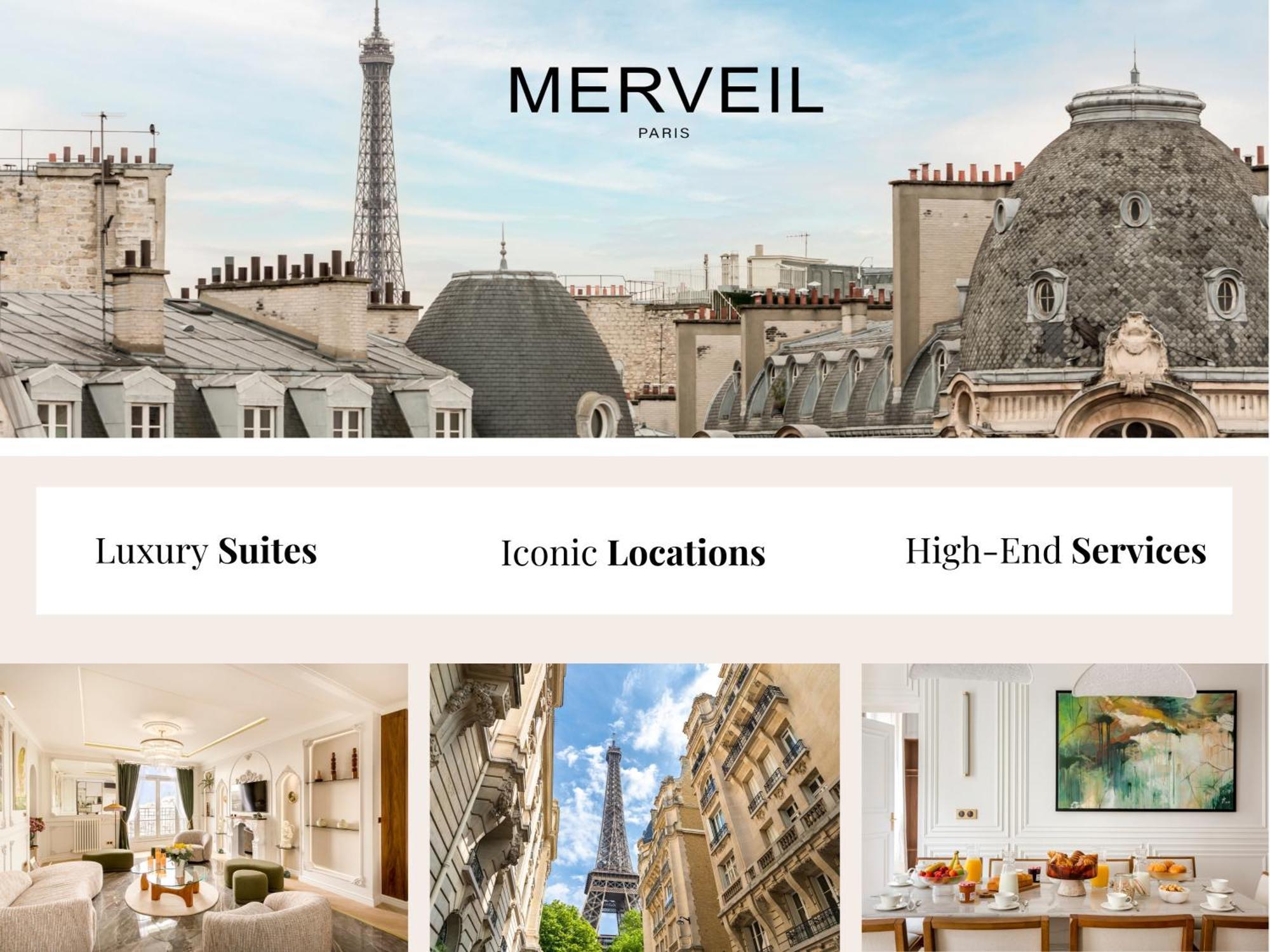 Merveil - Signature Suite - Louvre - Marcel I Paris Exteriör bild